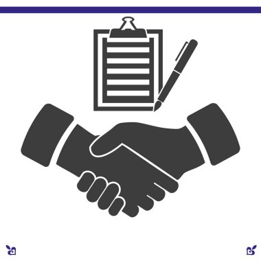 Denetim listesi düz simgesi