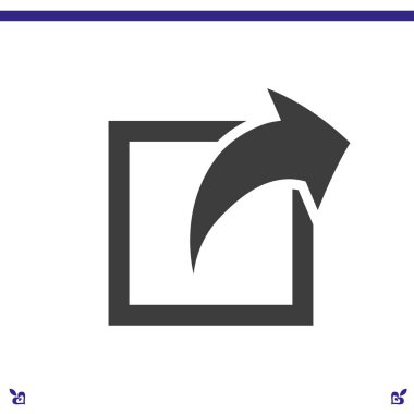 Paylaşım işareti simgesi 