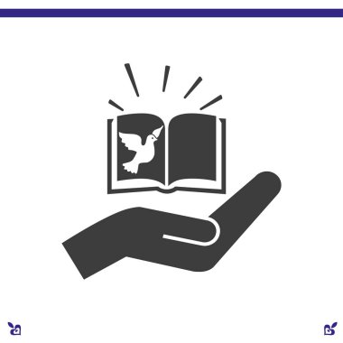 İncil kitap el simgesi