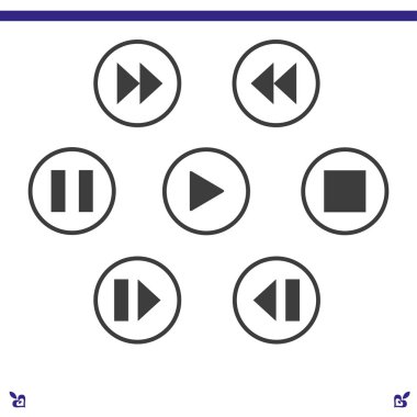 Media player kontrol düğmeleri