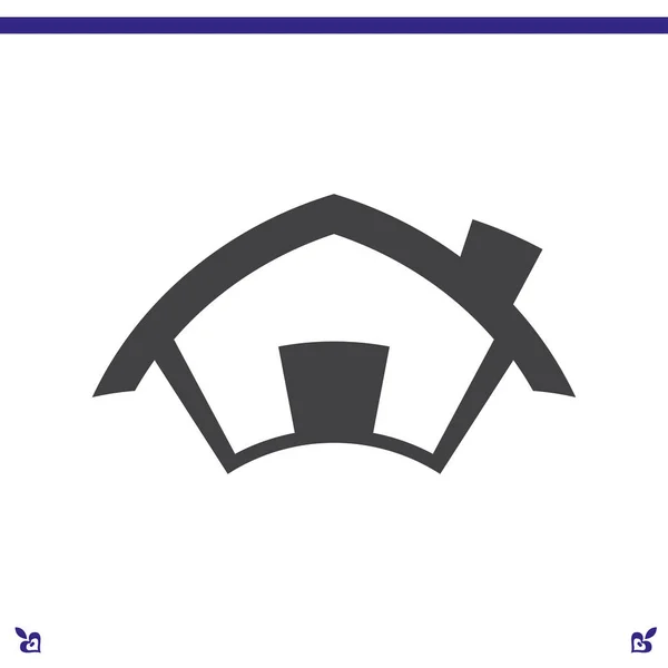 Otthoni ikon, ház — Stock Vector