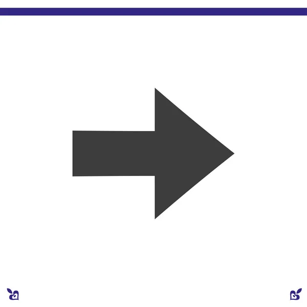 Icono web de flecha — Archivo Imágenes Vectoriales
