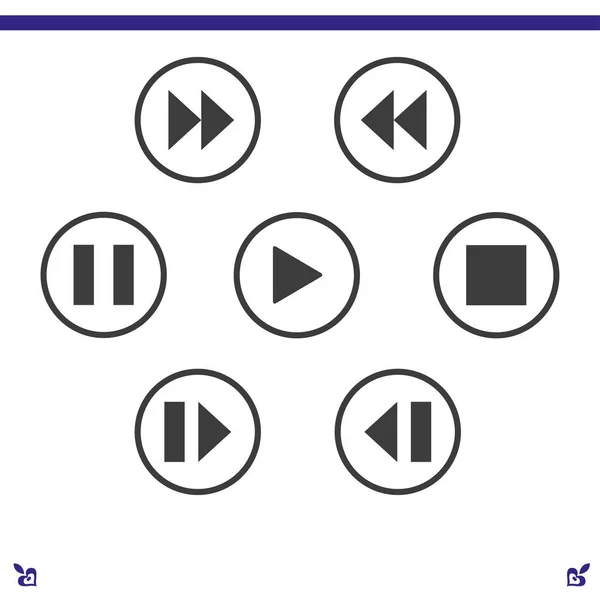 Media player kontrol düğmeleri