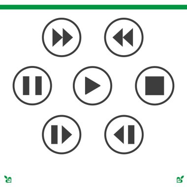 Media player kontrol düğmeleri