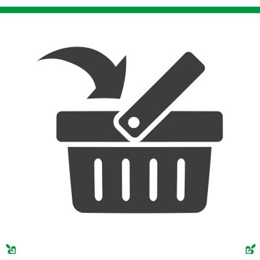 Alışveriş sepeti simgesi