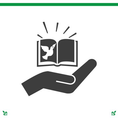 İncil kitap el simgesi