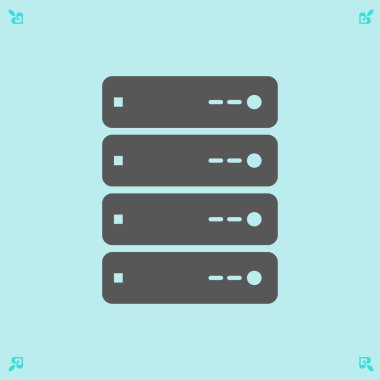 bilgisayar sunucusu simgesi