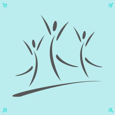 başarı ekip illüstrasyon 