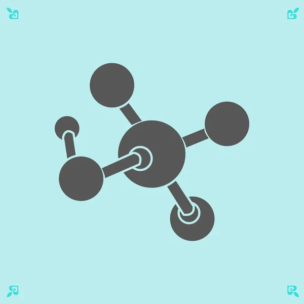 Molecuul pictogram vector illustratie — Stockvector