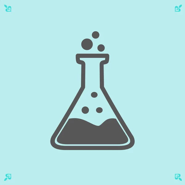 Test tube icon — Stock Vector