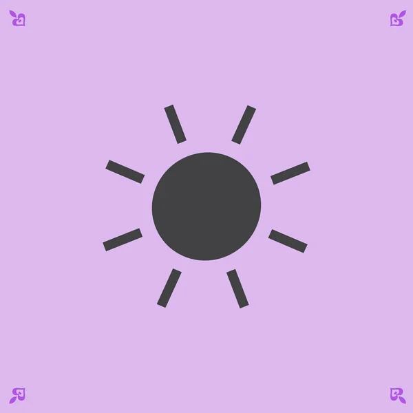 太阳图标说明 — 图库矢量图片