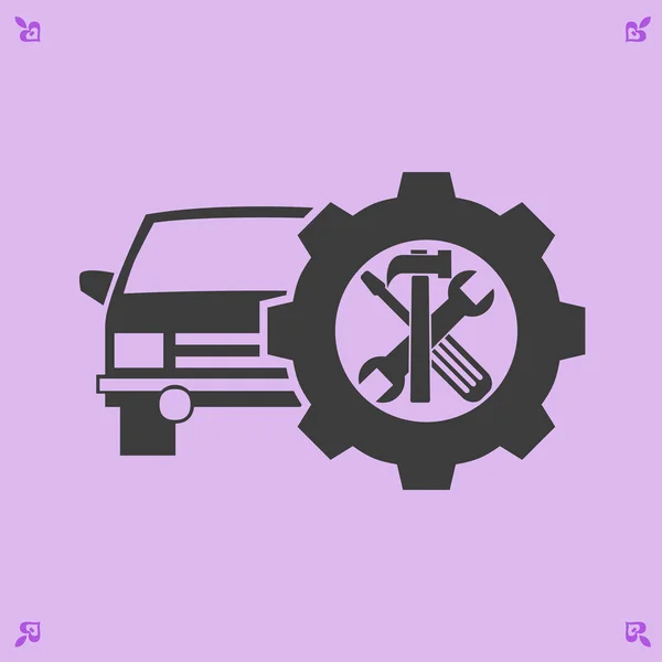 Auto repair   icon — Stock Vector