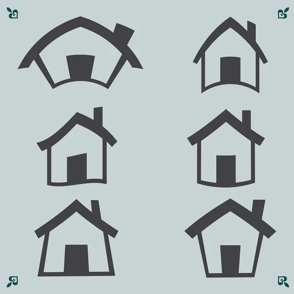 Ilustração do ícone da casa — Vetor de Stock
