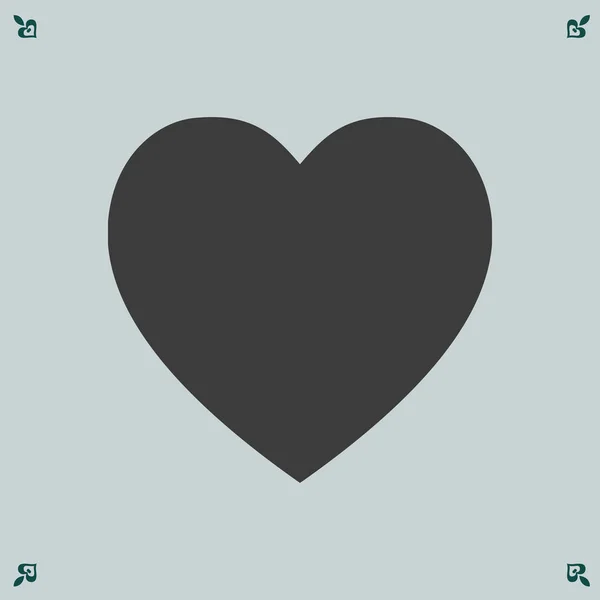 Hjärta ikon tecken — Stock vektor