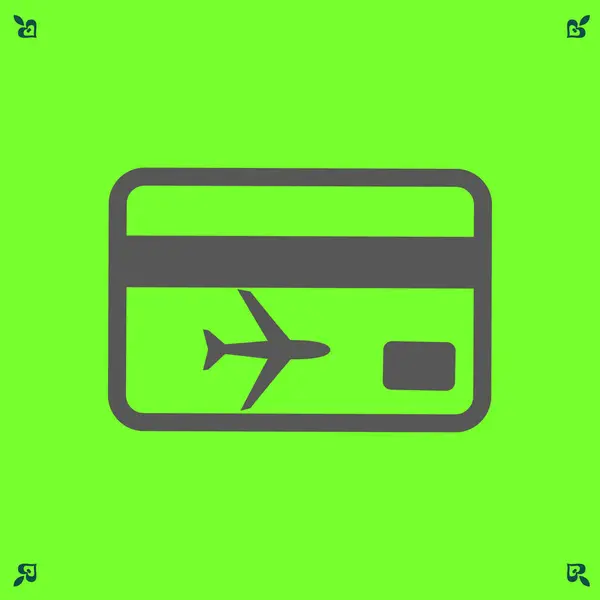 Icono de ticket ilustración — Vector de stock