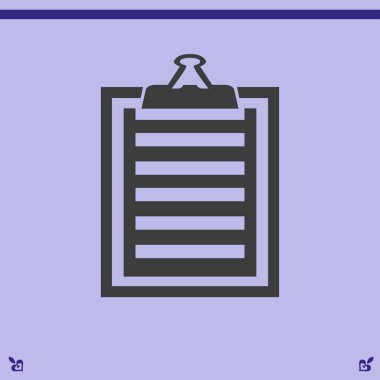  izole Panosu simgesi