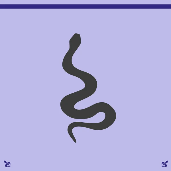 Obrázek ikony had — Stockový vektor