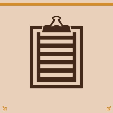  izole Panosu simgesi