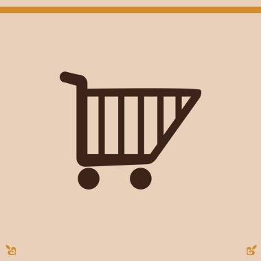  Alışveriş arabası simgesi