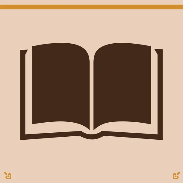 Leerboek pictogram illustratie — Stockvector