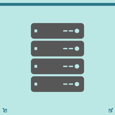 bilgisayar sunucusu simgesi