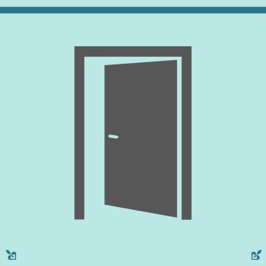 açık kapı simgesi