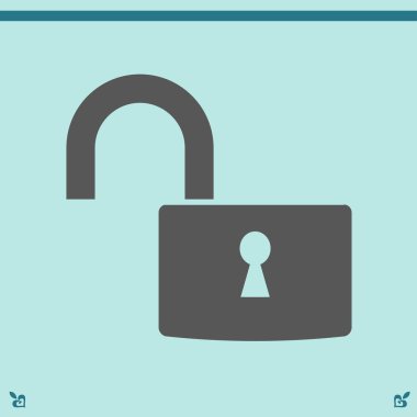 kilit simgesini açın.