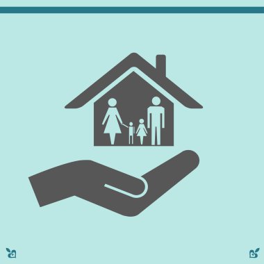 ev simgesini illüstrasyon