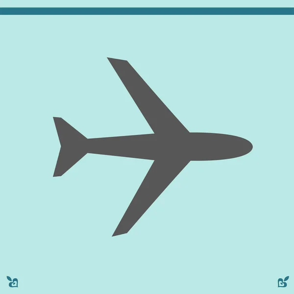 Ilustração de ícone de avião —  Vetores de Stock