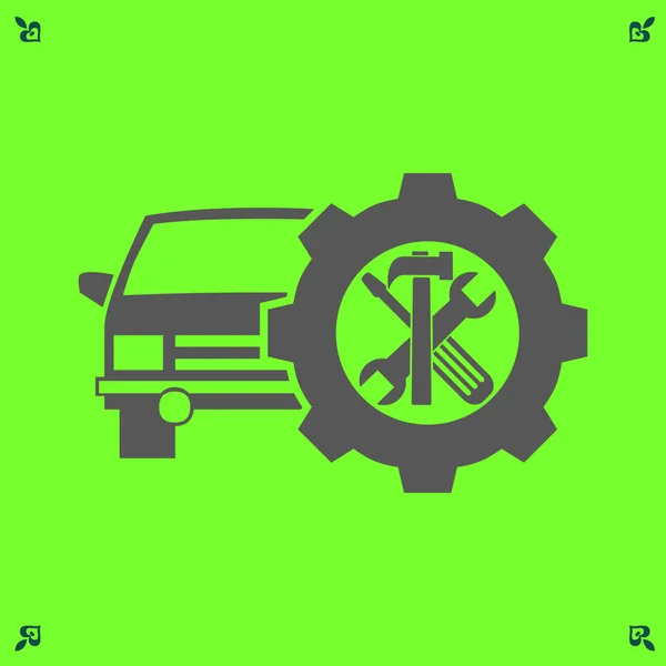 Icono de reparación de automóviles — Vector de stock