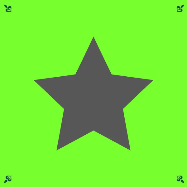 Ikonu hvězdičky ilustrace — Stockový vektor