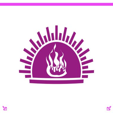 şömine simge tasarlamak