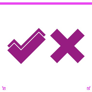 onay işareti simgesi