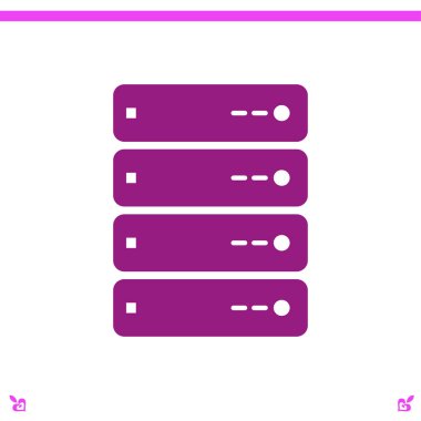 bilgisayar sunucusu simgesi