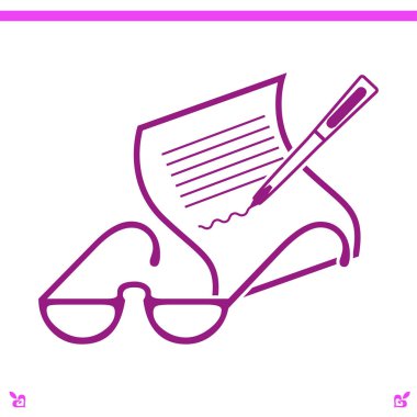 Gözlük simgesi simgesi