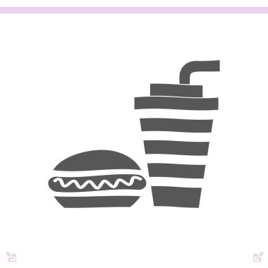 Sosisli ve içki simgesi