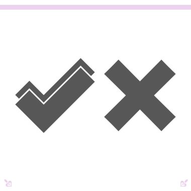 onay işareti simgesini, kene 