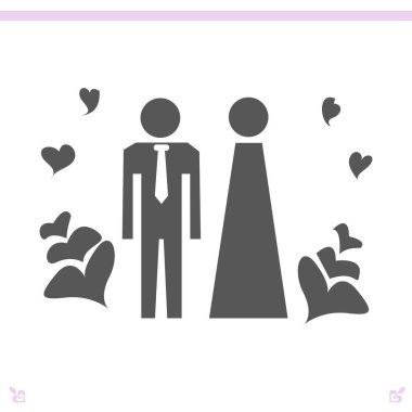  Erkek ve kadın simgesiyle