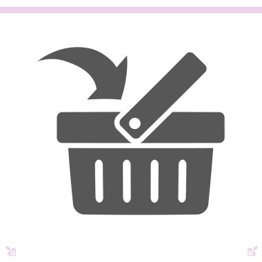 Alışveriş sepeti simgesi