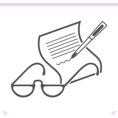 Gözlük simgesi simgesi