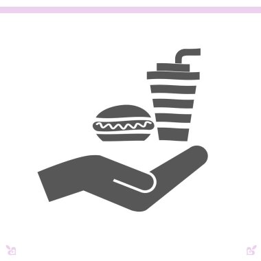 Sosisli ve içki simgesi