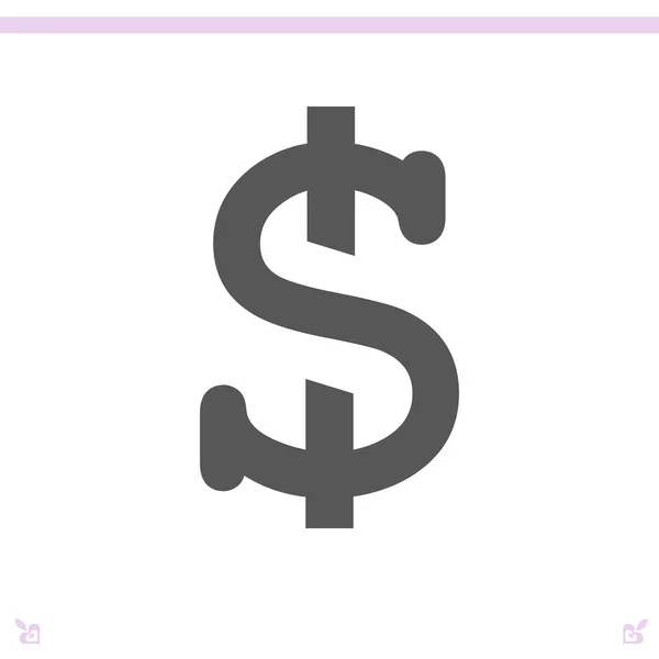 Pénz ikon illusztráció — Stock Vector