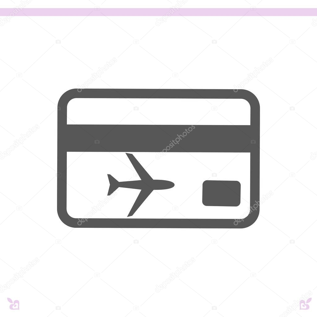 ticket icon illustration