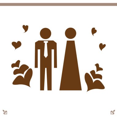  Erkek ve kadın simgesiyle