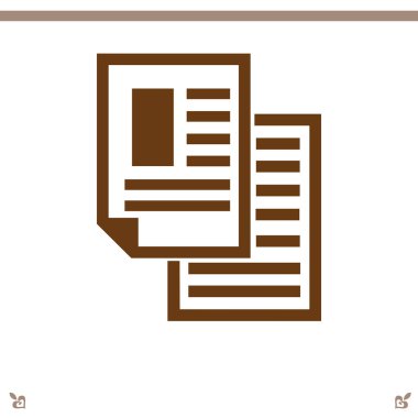 Not kağıtları simgesi 