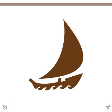 tekne simgesi illüstrasyon