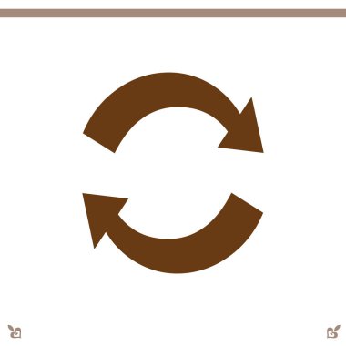 Döngüsel düz simgesi