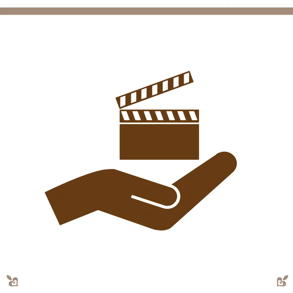 Ikonu pro video znamení — Stockový vektor