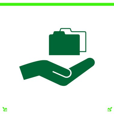 klasör simgesi illüstrasyon