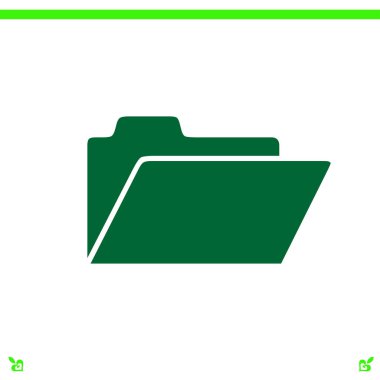 klasör simgesi illüstrasyon